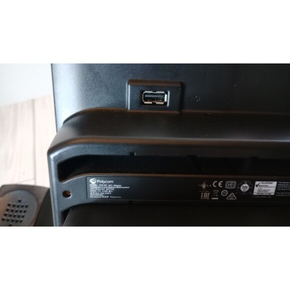 Polycom VVX 501 Business Media VOIP Desktop Phone - Black Touch Screen - Picture 6 of 10